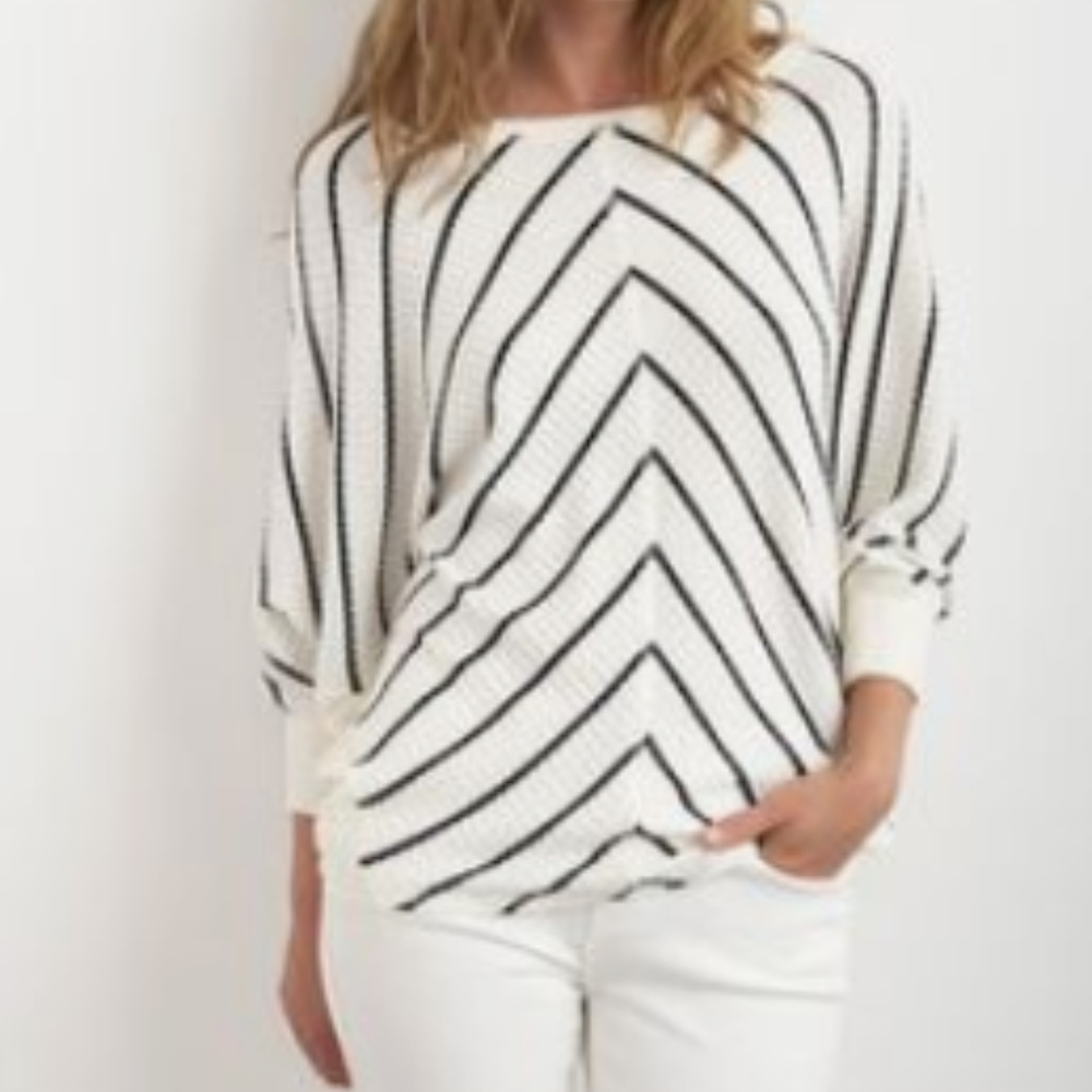 VELVET By Graham & Spencer Sita Striped Top
